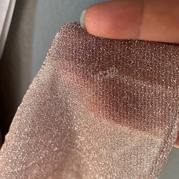 Mac Duggal Metallic 30750 Pleated A-Line Midi Cocktail Dress - Picture 16 of 17